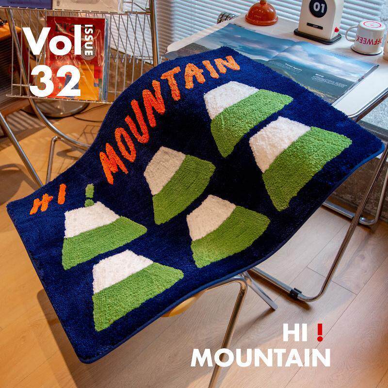 网红「Hi!Mountain」美式客厅书房床边地毯浴室吸水地垫,居家布艺,地毯,淘宝优惠券,粉丝福利购,淘宝优惠卷