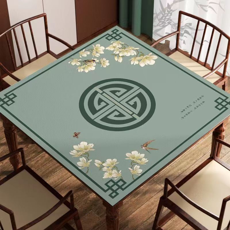 中式绒布棋牌棋牌室隔音正