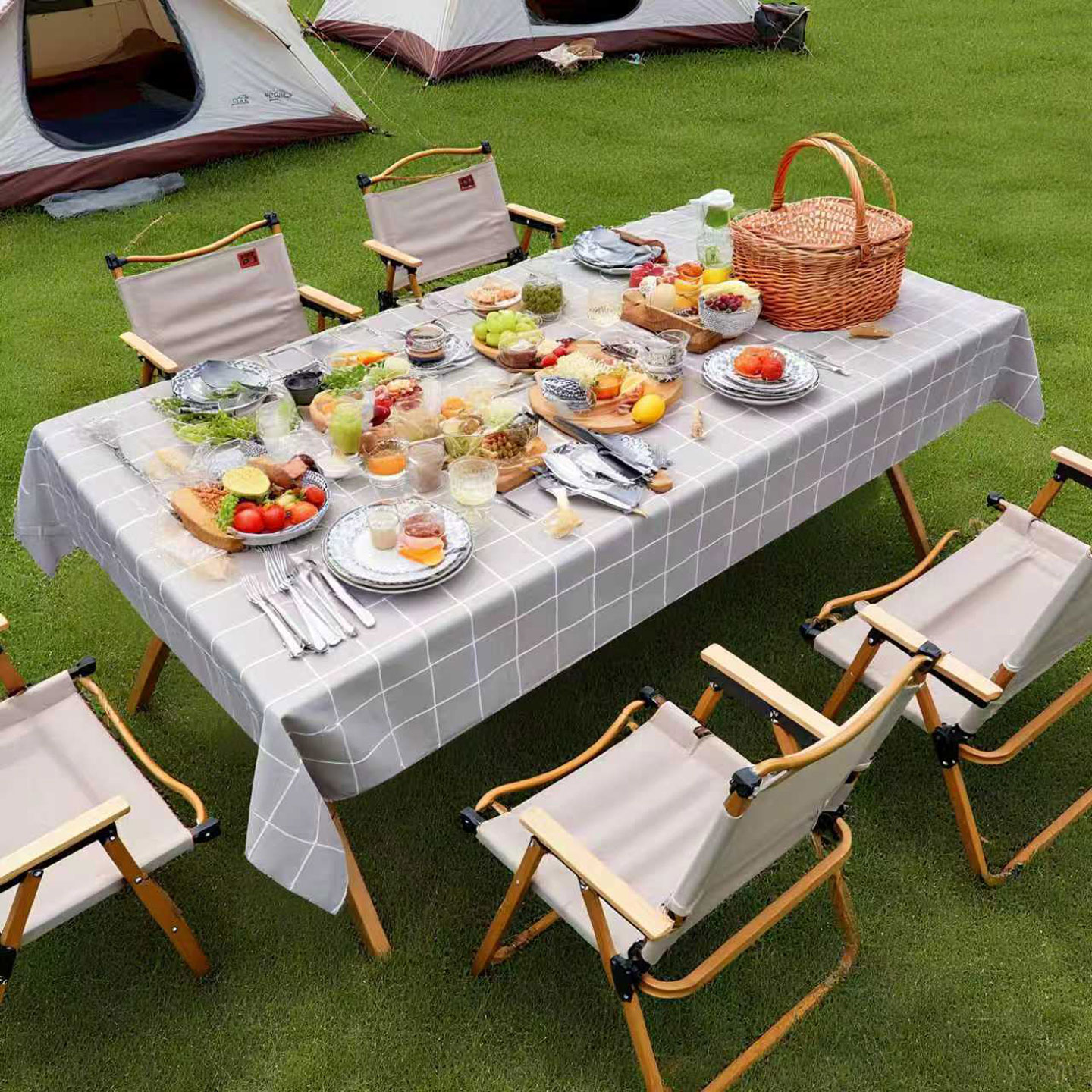 户外露营旅游一次性桌布长方形