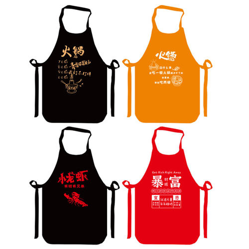 一次性围裙餐饮专用火锅定做印字