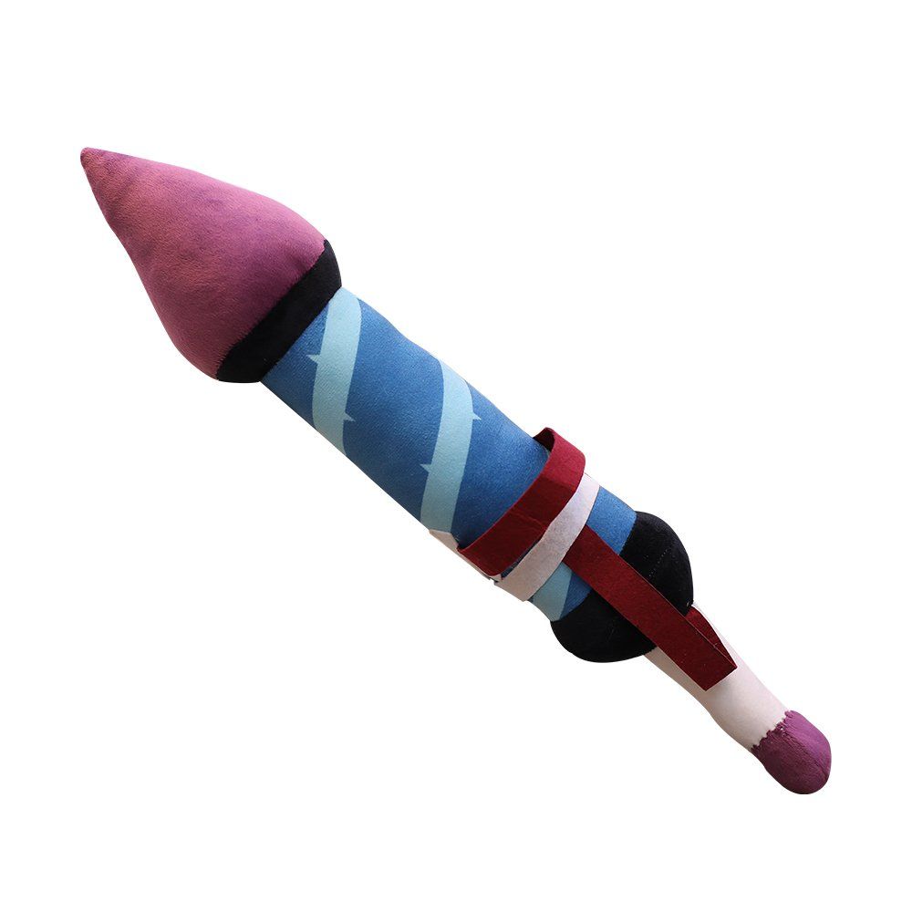 第五人格玩具小丑火箭筒手游周边cos武器棒道具毛绒玩偶长条抱枕