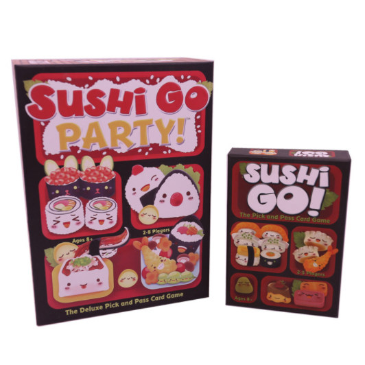Sushi Go Party!寿司狗派对中英文Board Game多人聚会卡牌桌游