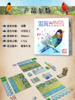 展翅翱翔英文版桌游 Stonemaier Game Wingspan Swift Start Pack thumbnail 8