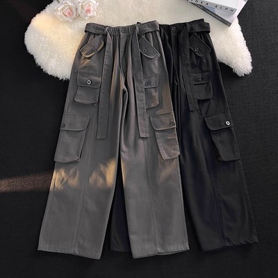 美式嘻哈hiphop工装裤男秋季高街