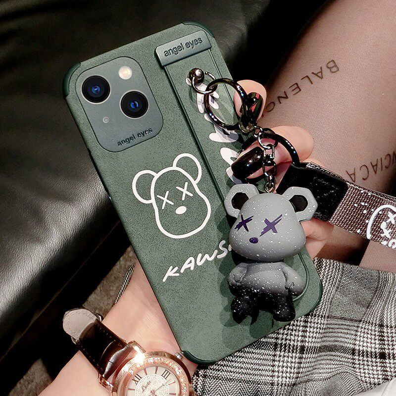 腕带皮高级感苹果13手机壳女款pro硅胶promax新款iphone12网红11promax时尚iphone7个性创意x全包xr潮牌xsmax属于什么档次？
