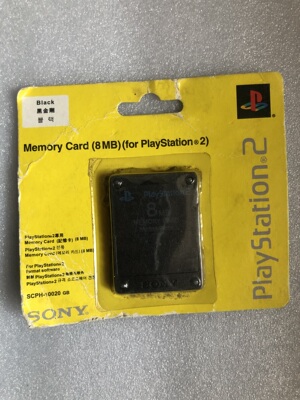 Sony 8M PS2 Карта памяти домашняя карта