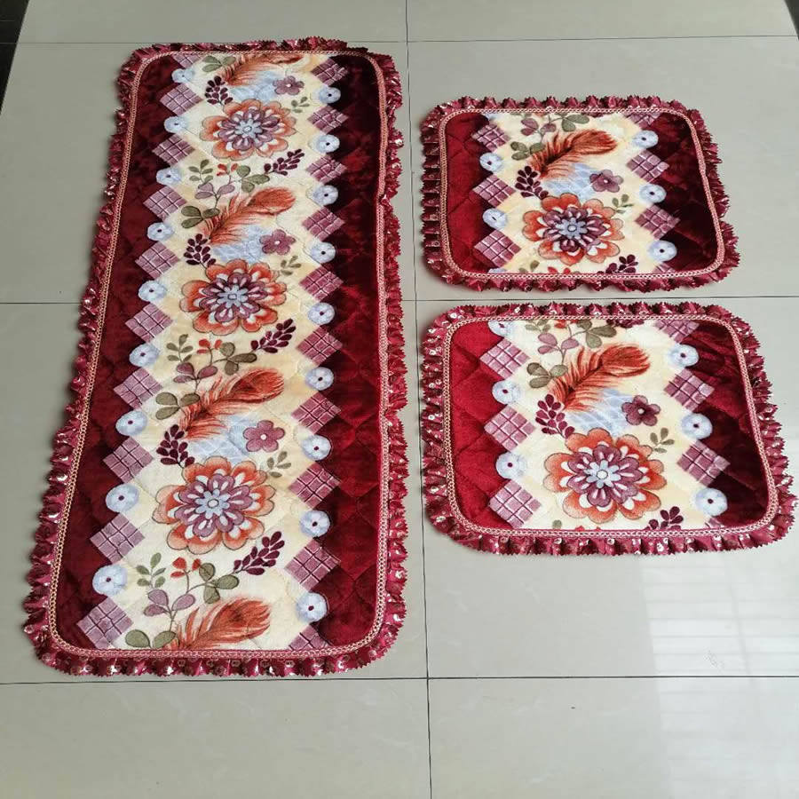 冬天联邦椅实木沙发座垫毛毯坐垫冬季办公室春秋椅坐垫加厚防滑垫