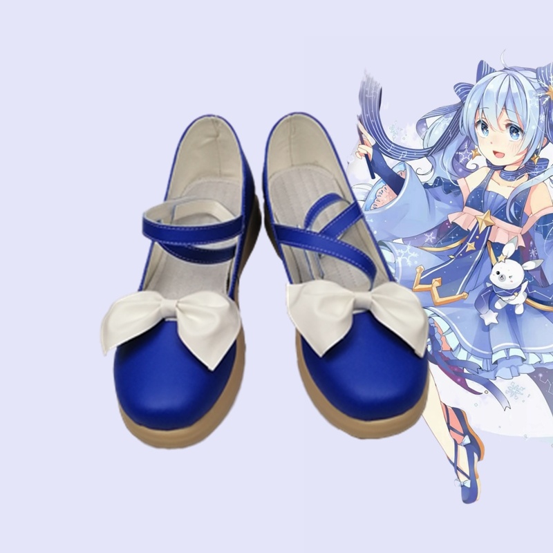 初音cos鞋miku星与雪的公主