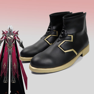 cosplay鞋原神猎月人雷利尔cos鞋定制大码增高万圣节动漫鞋表演鞋