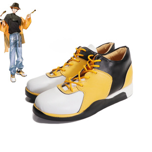 漫展cosplay鞋彩虹社虚拟主播串串联动北见游征cos鞋大码增高定做