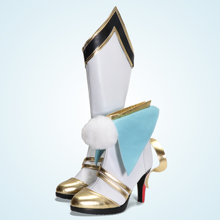 cosplay鞋王者荣耀云缨鹤归松栖七夕cos鞋定做增高大码动漫鞋漫展