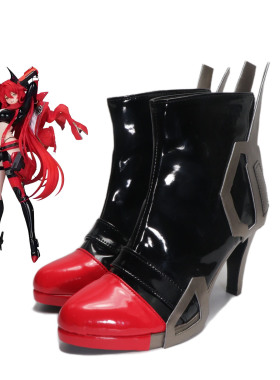 cosplay鞋 NIKKE胜利女神妮姬小红帽一番赏cos鞋定做高跟大码增高