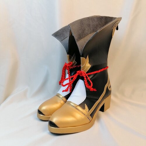 原神cos鞋香菱靴子鞋子