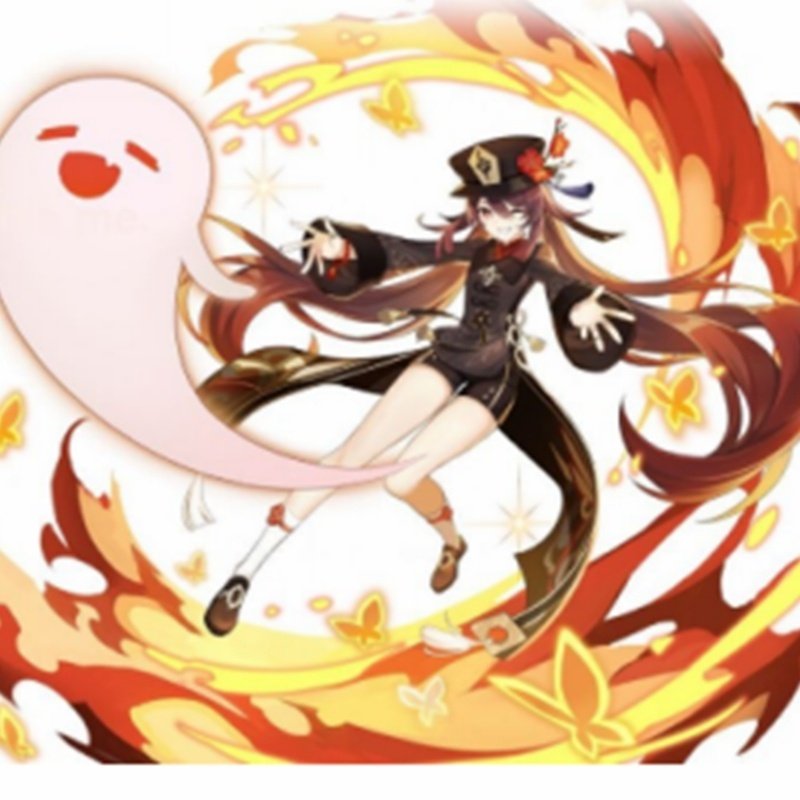 原神胡桃cos鞋甘雨初始靴