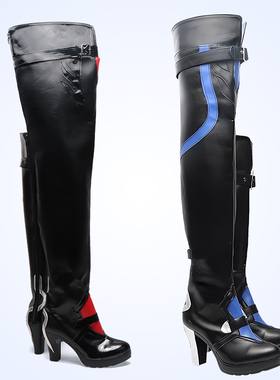 cosplay鞋崩坏星琼铁道黄泉第二形态cos鞋定制大码高跟动漫鞋定做