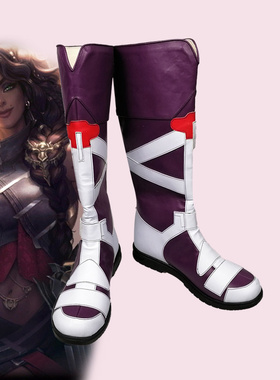 动漫鞋cosplay鞋 lol英雄联盟samira萨米拉 cos鞋 二次元来图定制