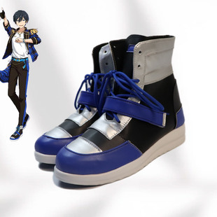cosplay鞋偶像梦幻祭 Trickstar冰鹰北斗cos鞋定制动漫鞋漫展大码