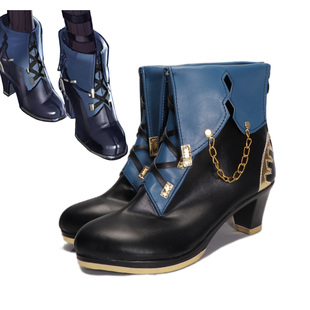 cosplay鞋明日方舟Ave Mujica丰川祥子cos鞋定制漫展增高高跟大码