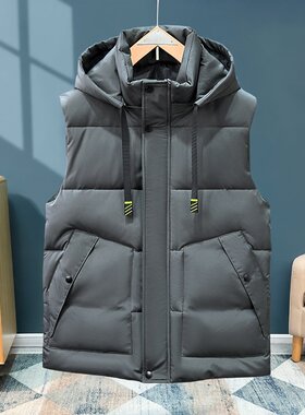 男士羽绒棉马甲秋冬季韩版潮流