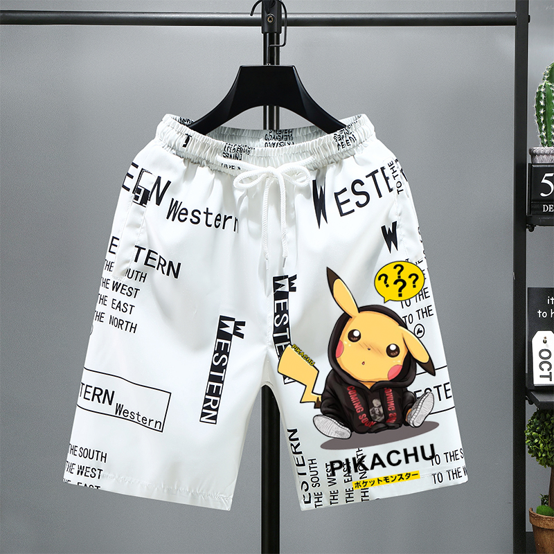 冰丝速干夏季男士五分运动短裤