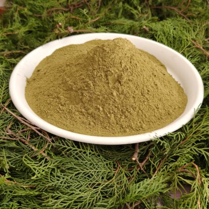 天然纯侧柏叶粉正宗无添加增发护发茶枯茶麸洗头减少掉发黄金搭档