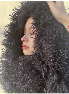 TLonely1 滩羊毛长款保暖围巾