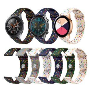 适用COROS高驰PACE Pro表带高驰PacePro双面印花反扣硅胶表带