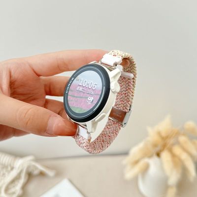 适用高驰corospace3表带PACE2卡扣编织尼龙APEX2拼色亲肤2pro腕带