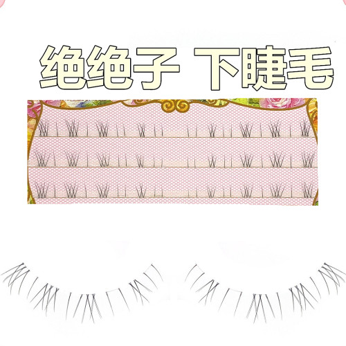 分段式下睫毛自然仿真