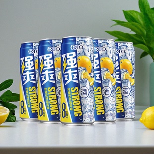 RIO强爽鸡尾酒8度女士果酒特价临期锐澳500ml/330ml苹果味/柠檬味