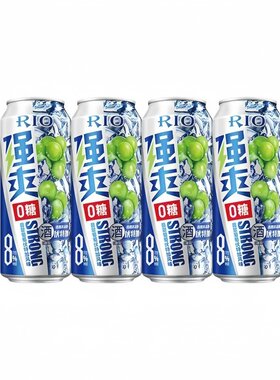 0糖强爽鸡尾酒上海RIO500ml