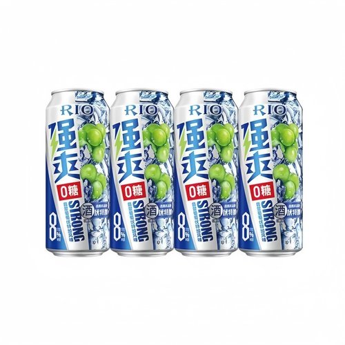 0糖强爽鸡尾酒上海RIO500ml