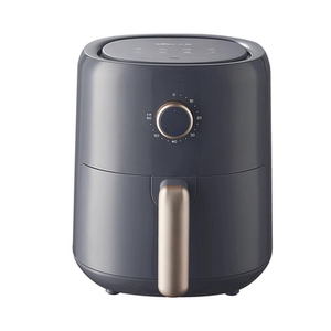 小熊QZG-N10W2空气炸锅家用3升容量单旋钮不粘炸篮微蒸汽多功能