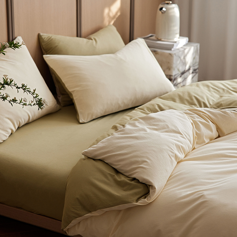 a类超柔裸睡天竺棉床上四件套