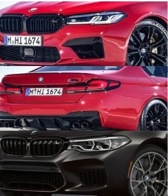 前照明大灯 LED大灯 宝马M5大灯总成 车外车后尾灯总成 22新款