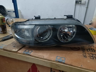 07老款 灯罩 前大灯拆车件 灯壳 X5大灯总成 宝马E53