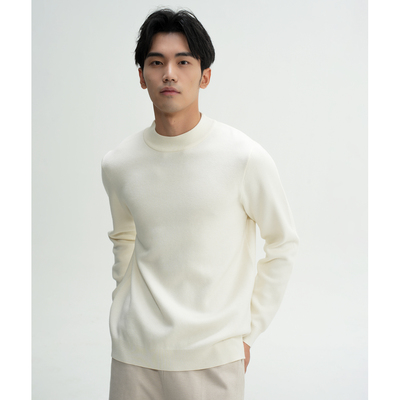 Soobaai纯色简约半高领针织衫