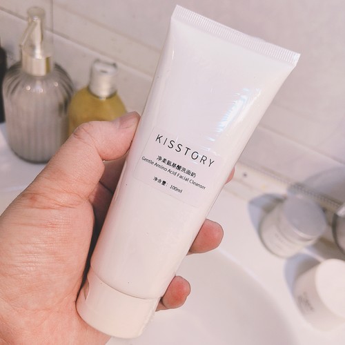 kisstory  净柔氨基酸洗面奶洁面奶100g