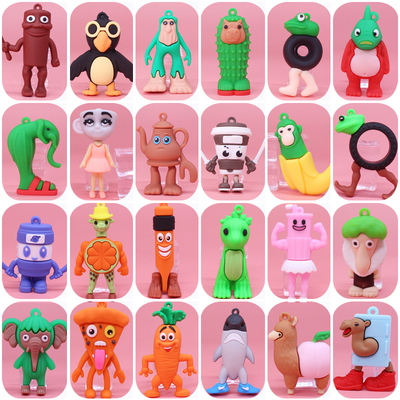 外国跨境动漫周边立体山海经公仔