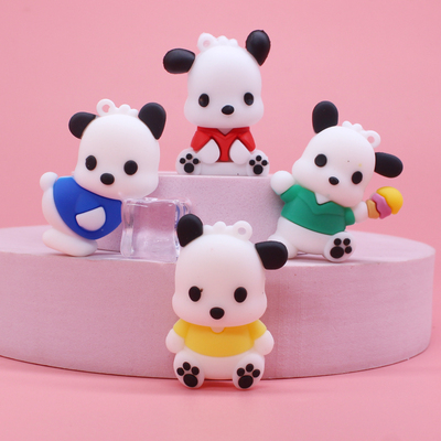 可爱帕恰狗公仔蛋糕摆件钥匙扣