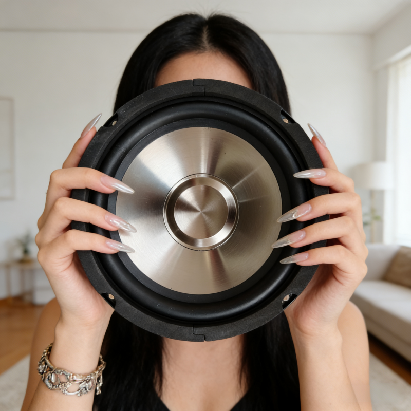 原装黑克仕6.5寸中低音炮汽车喇叭车载音响改装大音量水桶DIY音箱