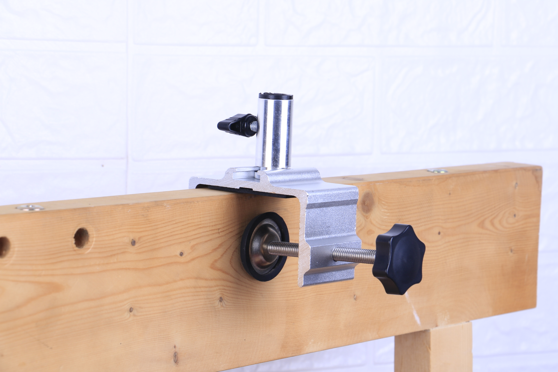 手机悬臂支架金属底座锁定夹子麦克风话筒支架固定转接头桌面支撑