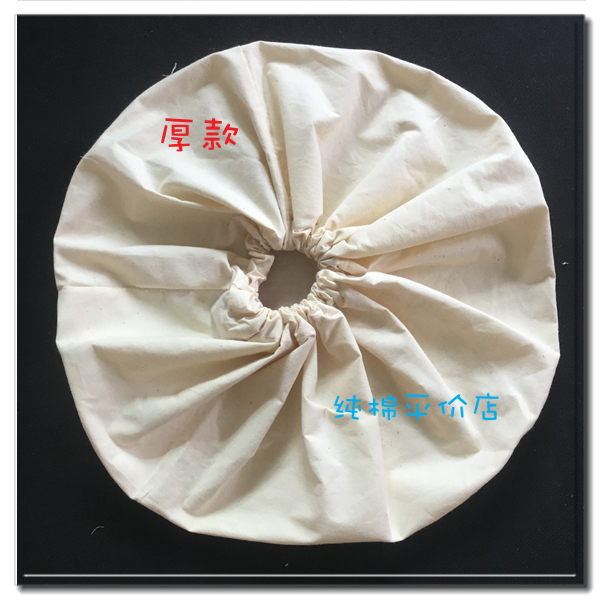 热卖厚款棉质白布代替封口沙包袋