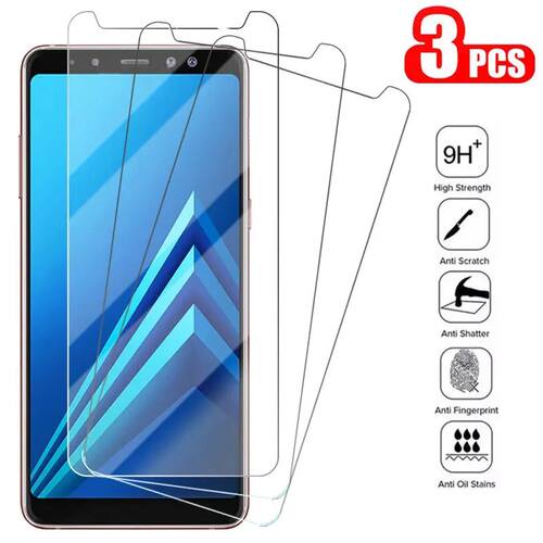3PCS Clear Tempered Glass Screen Protector Film For Samsung
