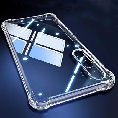 Transparent Clear Silicone Case For Samsung Galaxy A06 A16 A