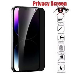 5pcs Black Privacy Screen For iPhone 11 12 13 14 15 16 Pro