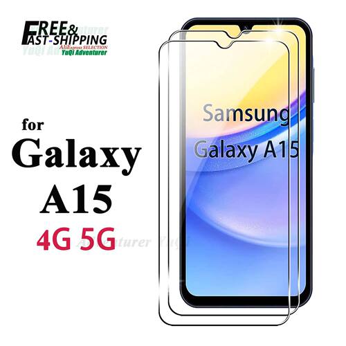 Screen Protector For Samsung Galaxy A15 4G 5G, Tempered Glas