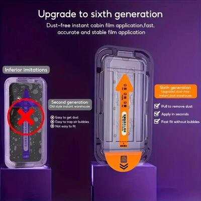 1-5PCS HD Tempered Glass Screen Protector For iPhone 17 Pro