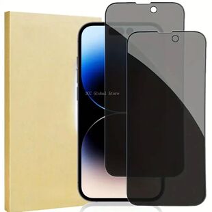 2Packs Privacy Protection Film Glass for iPhone 14 Pro Max 1