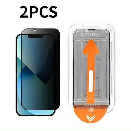 2Pcs Privacy Phone Glass for iPhone 17 16 Pro Max 15 14Plus 13 12  Screen Protector For IPhone Glass